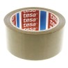 Tesa Brown 4089 Packing Tape 48mm Width x 66m Length, 46μm Thickness, Natural Rubber Adhesive 04089-00255-06