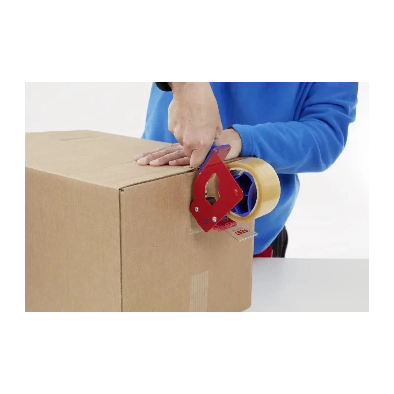 Tesa Brown 4089 Packing Tape 48mm Width x 66m Length, 46μm Thickness, Natural Rubber Adhesive 04089-00255-06