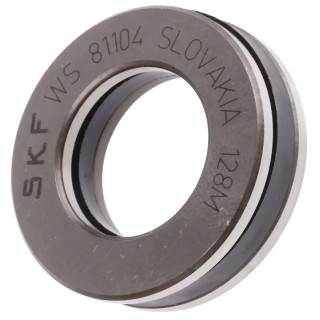 SKF Thrust Roller Bearing 20 mm ID, 35 mm OD, Reinforced Polyamide Cage, 7500 rpm 81104 TN