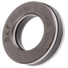 SKF Thrust Roller Bearing 20 mm ID, 35 mm OD, Reinforced Polyamide Cage, 7500 rpm 81104 TN