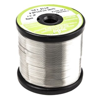 MBO Lead Free Solder Wire 0.7 mm Diameter 217 °C Melting Point 500 g SN96.5 AG3 CU0.5 7/10 RT15 - 500G