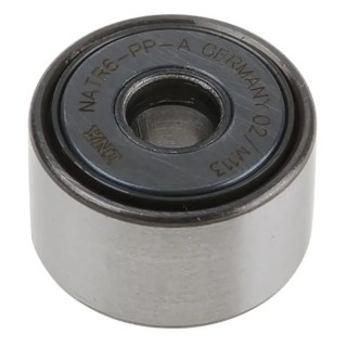 INA Yoke Cam Follower with 5mm Bore Diameter, 16mm Roller Diameter, Static Load 6.6kN, Dynamic Load 4.9kN NATV5-PP-A