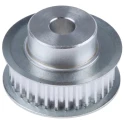 RS PRO Aluminium Timing Belt Pulley 6 mm Bore, 2.5 mm Pitch, 32 Tooth 16T2.5/32.2