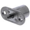 Euro-Locks a Lowe & Fletcher group Company Plunger Lock, 28.5 mm Panel-to-Tongue Depth, Zinc Plated Finish, Key 4282-1400BA