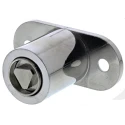Euro-Locks a Lowe & Fletcher group Company Plunger Lock, 28.5 mm Panel-to-Tongue Depth, Zinc Plated Finish, Key 4282-1400BA