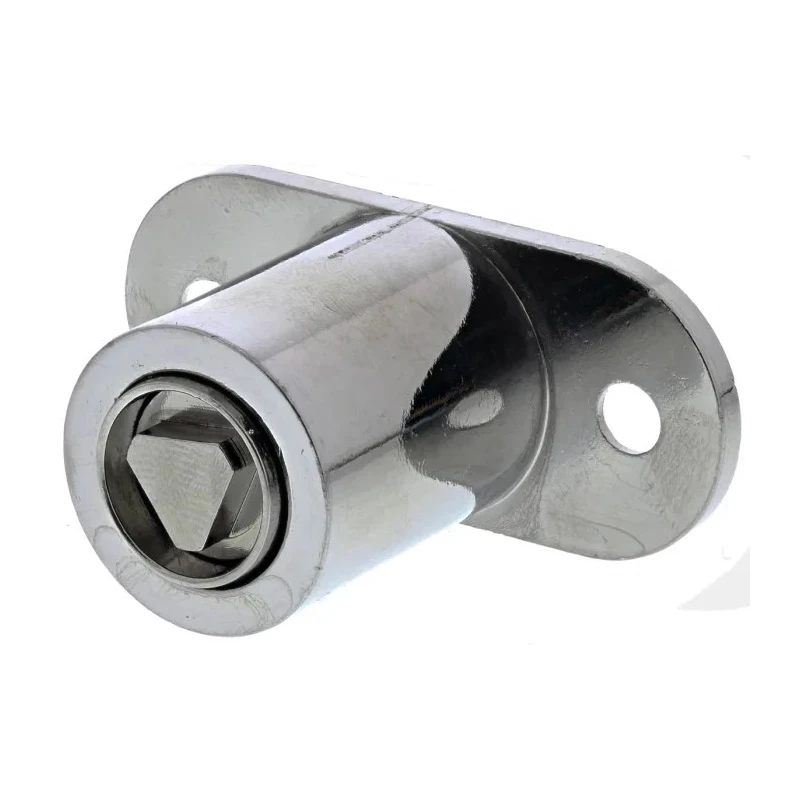 Euro-Locks a Lowe & Fletcher group Company Plunger Lock, 28.5 mm Panel-to-Tongue Depth, Zinc Plated Finish, Key 4282-1400BA