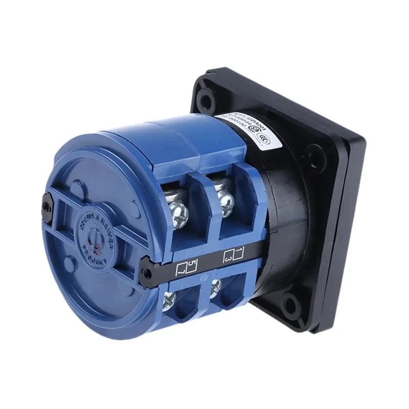 Kraus & Naimer 3 Position Rotary Knob Actuator Panel Mount 50A 690V IP40 C32.A211/GBA001.E