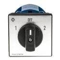 Kraus & Naimer 3 Position Rotary Knob Actuator 63 A Panel Mount IP40 C42.A211/GBA001.E