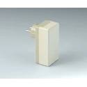 OKW Grey ABS Plug Case IP40 Flame-Retardant PC/ABS Housing 40 mm x 100 mm x 50 mm IP40