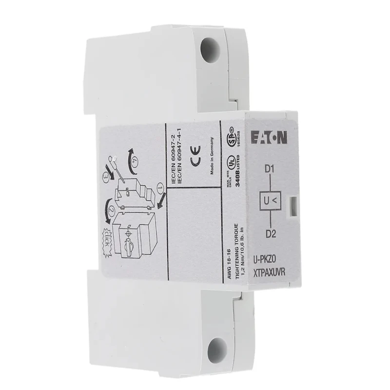 Eaton Motor Starter PKZM 4 Series Motor Accessory Undervoltage Trip for PKE, PKM0, PKZM01, PKZM0 073136 U-PKZ0(240V50HZ)
