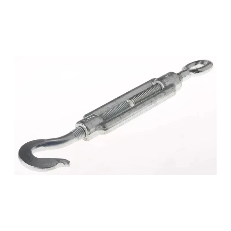 RS PRO Electro Galvanised Steel Hook Eye Rigging Screw M12 Thread 10t Working Load Limit 674-033