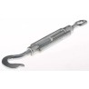 RS PRO Electro Galvanised Steel Hook Eye Rigging Screw M12 Thread 10t Working Load Limit 674-033