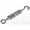 RS PRO Electro Galvanised Steel Hook Eye Rigging Screw M12 Thread 10t Working Load Limit 674-033
