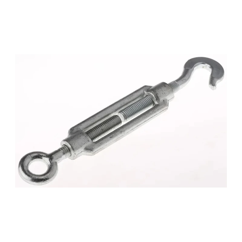 RS PRO Electro Galvanised Steel Hook Eye Rigging Screw M12 Thread 10t Working Load Limit 674-033