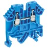 RS PRO DIN Rail Terminal Block Blue, 0.2 to 2.5 mm² Cable CSA, 22 to 12 AWG Wire Size, 24A Current, Screw 802-783