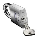 ABUS Keyed Titalium Safety Padlock Weatherproof 9.5 mm Shackle 50 mm Body 70873