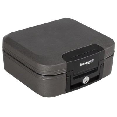 Master Lock Fire-Resistant Home Safe 7.5L Capacity Keyed Lock Screw Mount LCHW20101