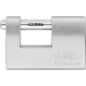 ABUS Keyed Titalium Safety Padlock Weatherproof 12 mm Shackle, 9 mm Body 70886