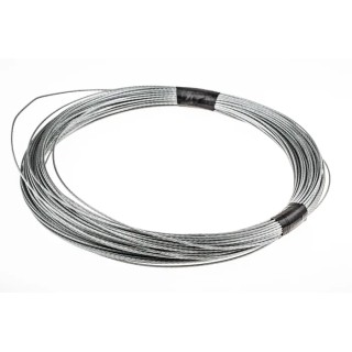 RS PRO Galvanised Steel Wire Rope 50 m Length Model 124-4758