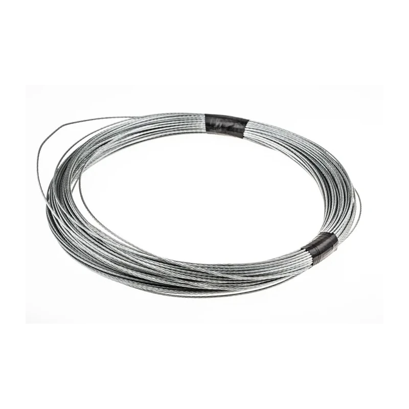 RS PRO Galvanised Steel Wire Rope 50 m Length Model 124-4758