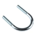 RS PRO 51 mm Bright Zinc 40 mm Steel U-Bolt 829-952
