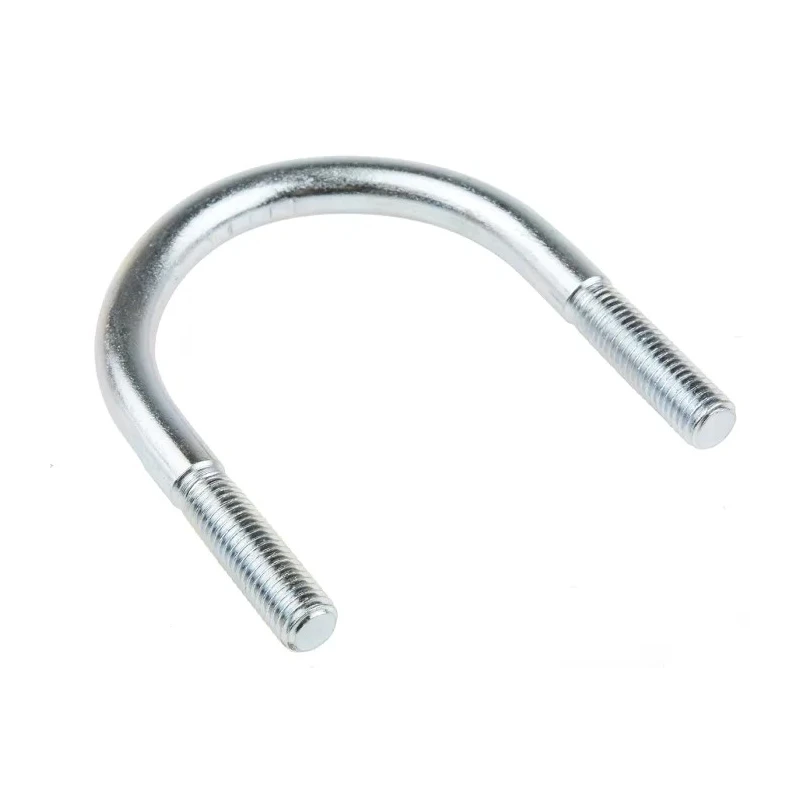 RS PRO 75 mm Bright Zinc 40 mm Steel U-Bolt 829-974