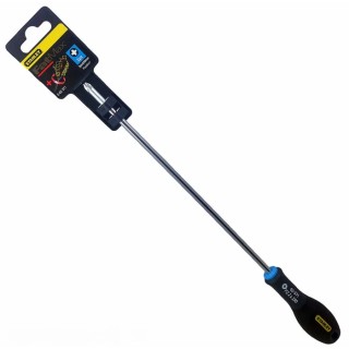 Stanley Standard Pozidriv Screwdriver with PZ2 Tip and 250 mm Steel Blade 0-62-571