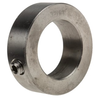 RS PRO Stainless Steel Shaft Collar, One Piece, Set Screw, OD 50 mm, Width 16 mm, Corrosion Resistant 122-3462