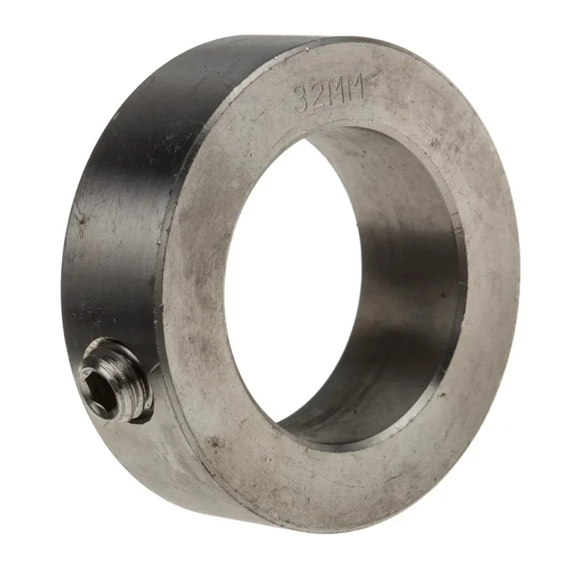 RS PRO Stainless Steel Shaft Collar, One Piece, Set Screw, OD 50 mm, Width 16 mm, Corrosion Resistant 122-3462