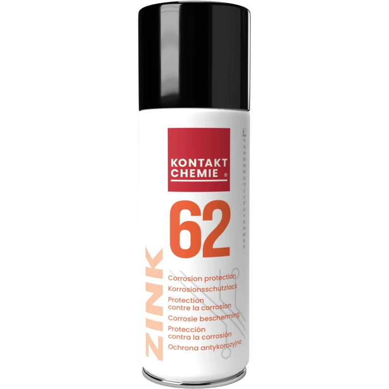 Kontakt Chemie Industrial Grey Water-Based Spray Paint 200 ml for Steel Anti-Corrosion Protection 76509