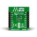MikroElektronika Riverdi Click LCD Display Add On Board with ZIF20, FT8xx for MikroBus MIKROE-2100
