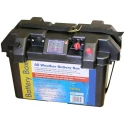 RS PRO Battery Box for Use With Battery up to 110 Ah, Polypropylene Construction, Impact and Corrosion Resistant 117-6656