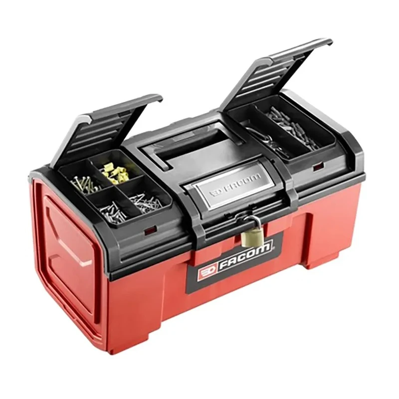 Facom 2 Drawer Plastic Tool Box 603 mm Length 273 mm Width 260 mm Height BP.C24NPB