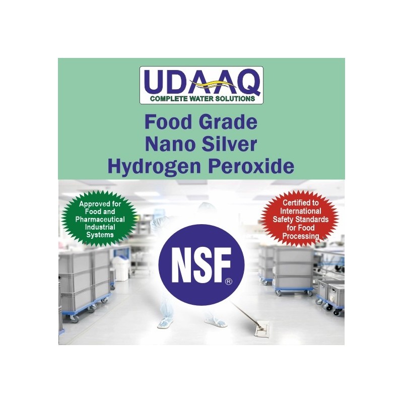 Aquasol Nano Silver Hydrogen Peroxide 10% + Silver WTSH010