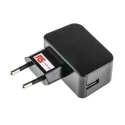 RS PRO AC/DC Adapter USB Type A Connector 5V DC 7.5W Power 1.5A EU Plug 124-2182