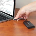 RS PRO 4 Port USB 3.1 USB Hub USB Bus Powered 13 mm Height 40 mm Depth 75 mm Width HB30C3A1CFB