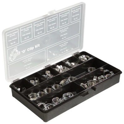 Jubilee Mild Steel Hose & Jubilee Clip Assorted Pack 5 mm to 20 mm OK175MS