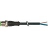 Murrelektronik Limited Male 4 way M12 Straight to Unterminated Power Cable 10 m 7000-P7201-P071000