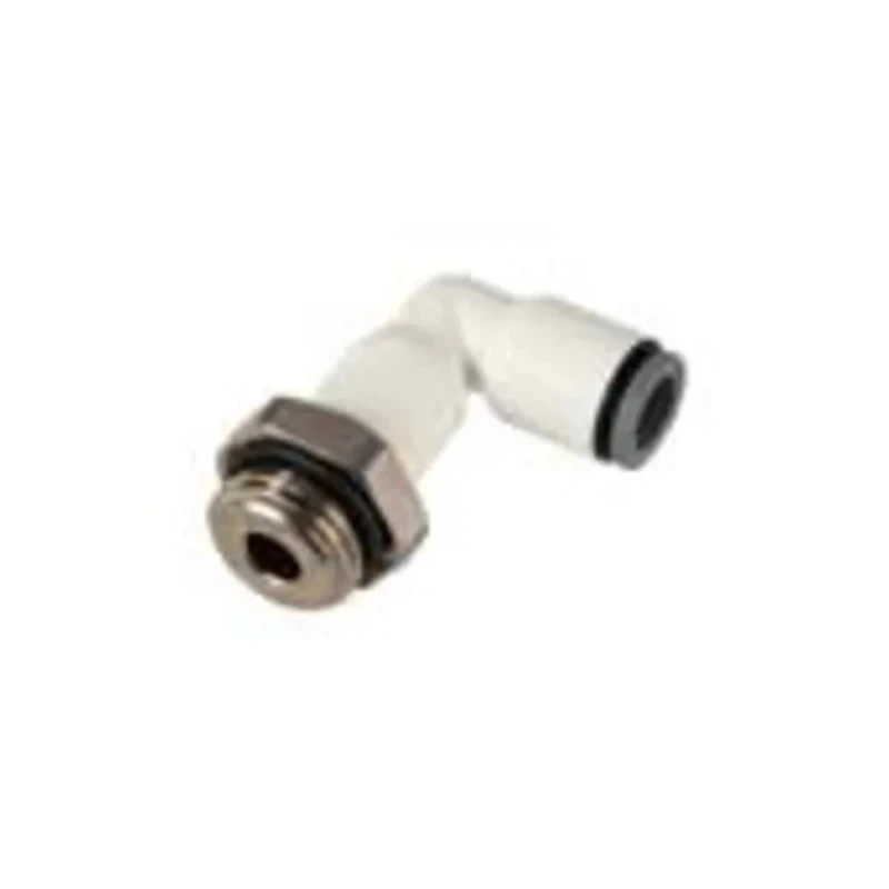 Legris Pneumatic Fitting LIQUIfit Series Male Threaded-to-Tube 1/8 in G 6 mm Polymer Nickel 6959 06 10