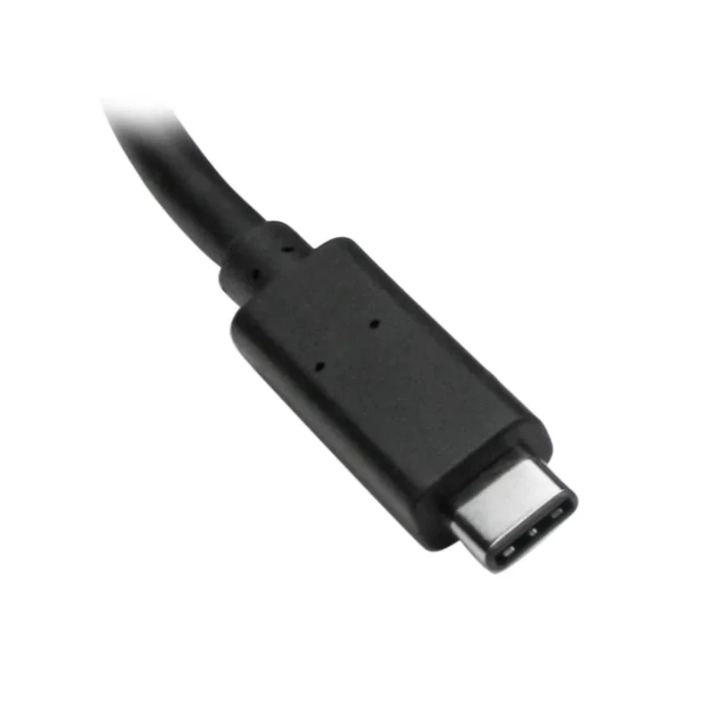 StarTech.com 3 Port USB 3.1 USB Hub with AC Adapter, Ethernet RJ45 Network Connector, 87mm x 45mm x 14mm HB30C3A1GE
