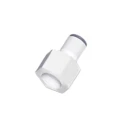 Legris LIQUIfit Series Pneumatic Fitting Female 3/8 in R Threaded-to-Tube Push-in 8 mm Polymer 95°C 16 bar 6315 08 17WP2