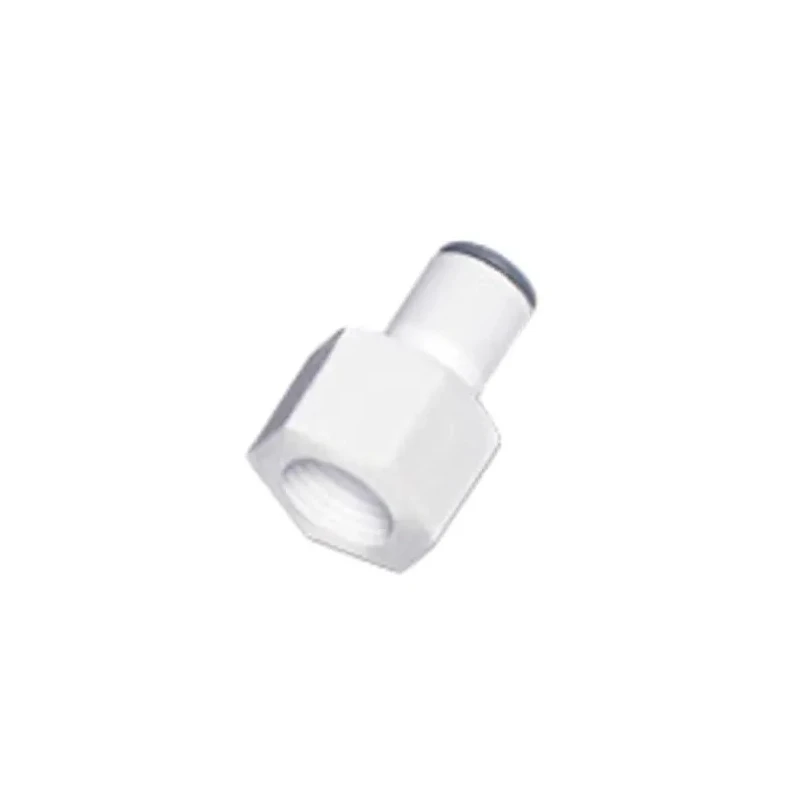 Legris LIQUIfit Series Pneumatic Fitting Female 3/8 in R Threaded-to-Tube Push-in 8 mm Polymer 95°C 16 bar 6315 08 17WP2