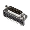 Amphenol Communications Solutions D-Sub Connector 15 Way Right Angle 2.74 mm Pitch Plug-in Screw Mount Male ID15P33E4GV00LF