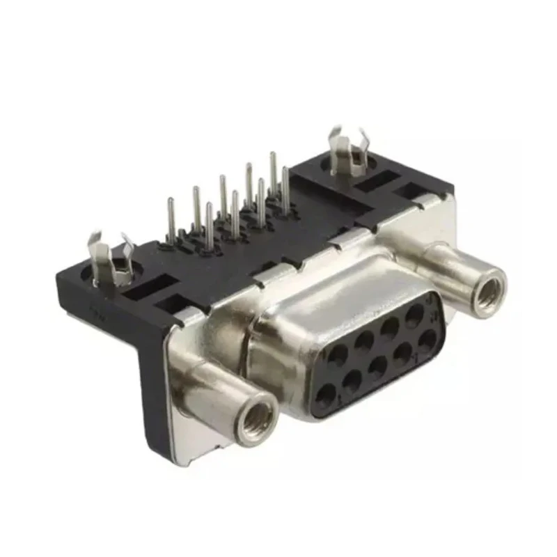 Amphenol Communications Solutions ID 9 Way Right Angle 2.74 mm Pitch Plug-in D-Sub Connector, Screw Mount ID09S33E4GV00LF