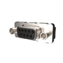 Amphenol Communications Solutions Delta D 25 Way Straight 2.76 mm Pitch Plug-in D-Sub Connector with Screw D25S24A4GL00LF