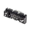 Amphenol Communications Solutions 9 Way Straight 2.74 mm Pitch Plug-in D-Sub Connector with Screw Female D09S34A4GX00LF