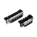 Amphenol Communications Solutions Delta D 3 Way Right Angle Plug-in D-Sub Connector, with Screw Male D3W3P36A6GX08LF