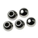 RS PRO Silver Aluminium Ball Clamping Knob M6 Threaded Hole 16 mm Diameter 7 mm Thread Length 144-3653