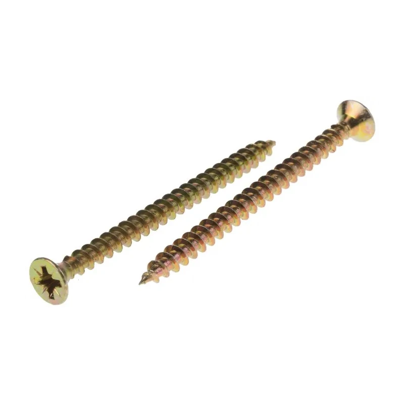 RS PRO Pozidriv Countersunk Steel Wood Screw, Passivated Zinc Plated, 4.5 mm Thread 60 mm Length 144-3483