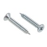 RS PRO Pozidriv Countersunk Steel Wood Screw Bright Zinc 4 Thread 0.75in Length 144-3497